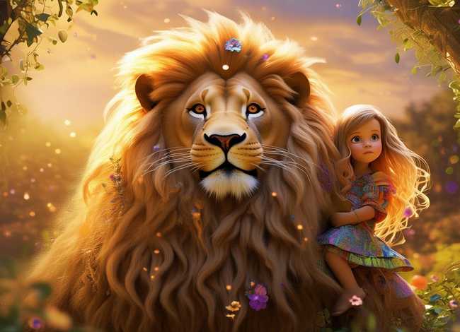 长头发狮子的儿童故事；长头发狮子儿童故事