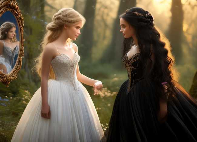 儿童故事白雪公主和贝尔公主；白雪公主和贝尔公主的故事 视频