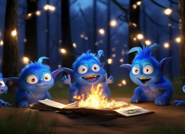儿童睡前童话故事蓝精灵（蓝精灵睡前故事阅读）