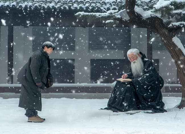 程门立雪的故事简介、程门立雪这个故事的简介