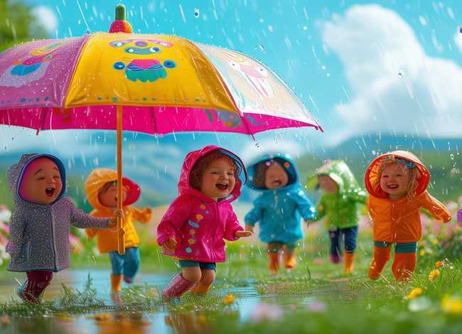 奇妙的雨伞儿童故事 奇妙的雨伞幼儿故事