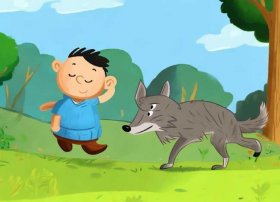 东郭先生绘本故事大全 幼儿东郭先生和狼绘本故事图片