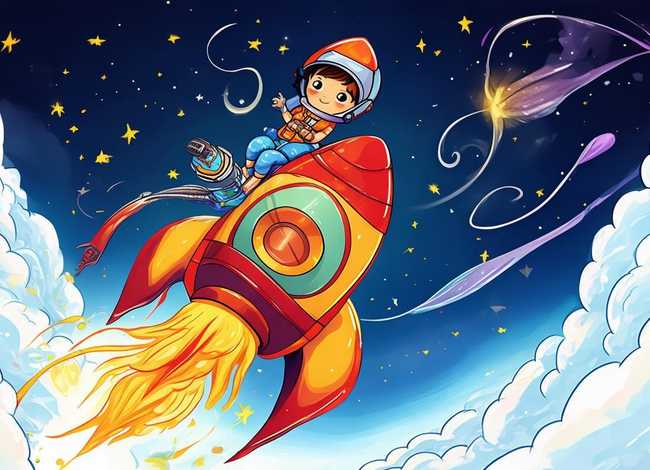 儿童火箭的故事文字版，火箭的幼儿故事