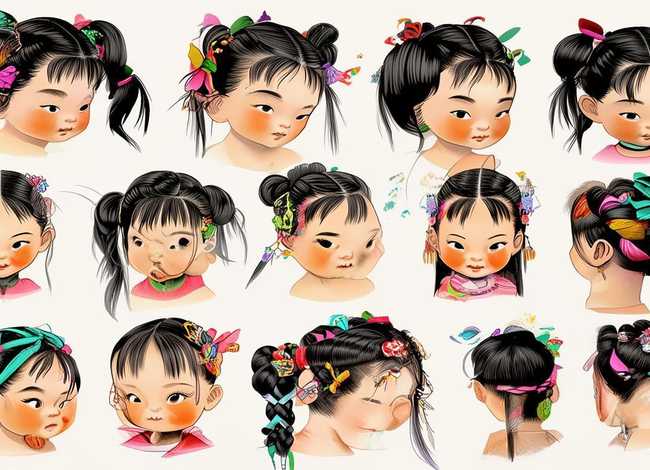 古代儿童的发型有哪些，古代儿童的发型有哪些图片