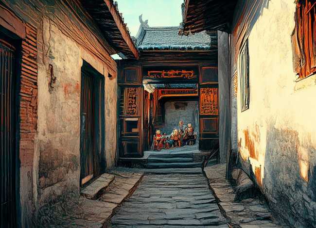 胡同绘本 - 北京的胡同 绘本