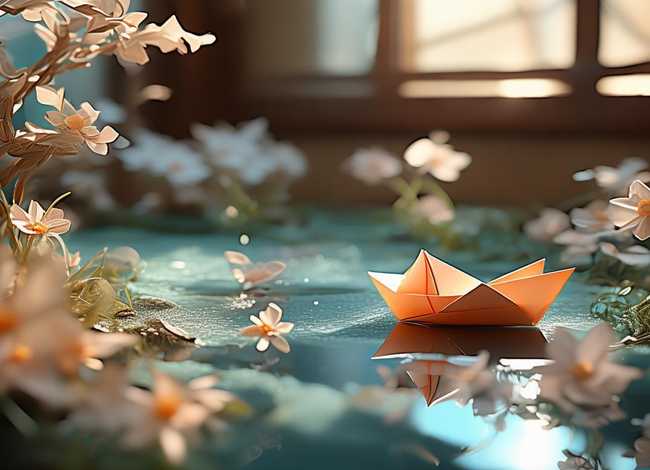 折纸讲故事 - 折纸讲述小故事