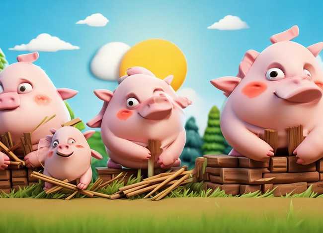儿童故事的小视频三只小猪（幼儿三只小猪的故事视频）