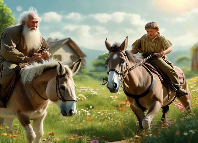 塞翁失马的故事英文版、塞翁失马的故事英文版100字书写