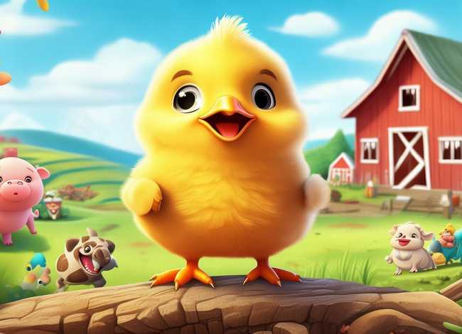 小鸡儿童故事书（小鸡的故事书）