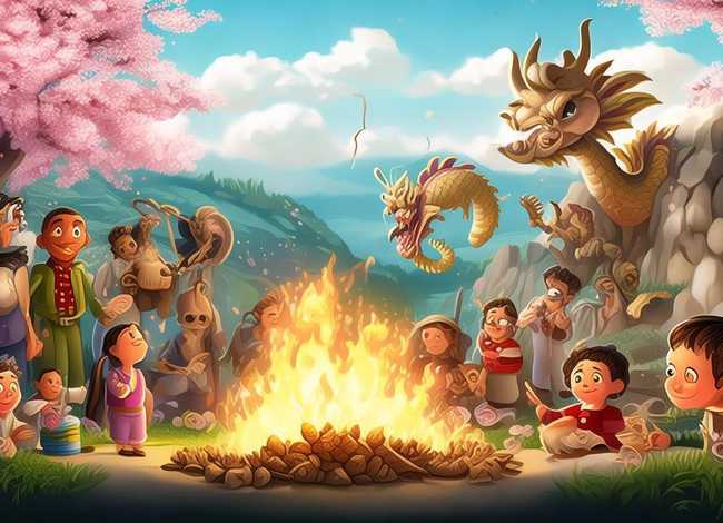 儿童故事清明节的由来 - 清明节的由来故事动画