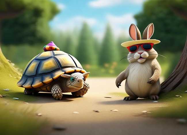 龟兔赛跑少儿故事(少儿故事龟兔赛跑讲解) 龟兔赛跑少儿故事(少儿故事龟兔赛跑讲解)