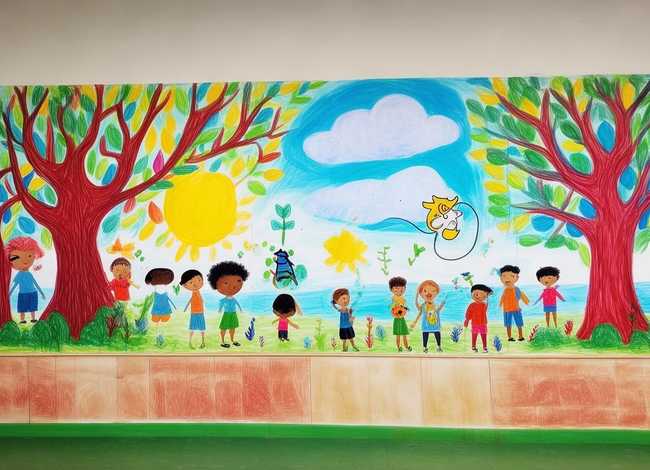 关于环保的儿童画；关于环保的儿童画作品