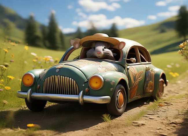 鼹鼠的故事小汽车 鼹鼠的故事 小汽车