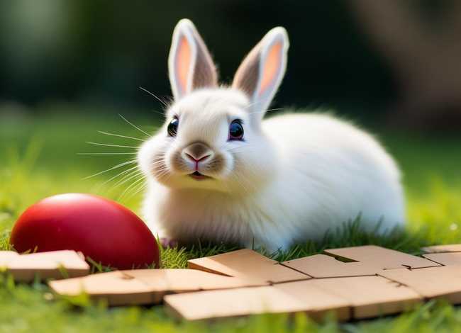 七巧板故事画 七巧板故事画兔子拔萝卜