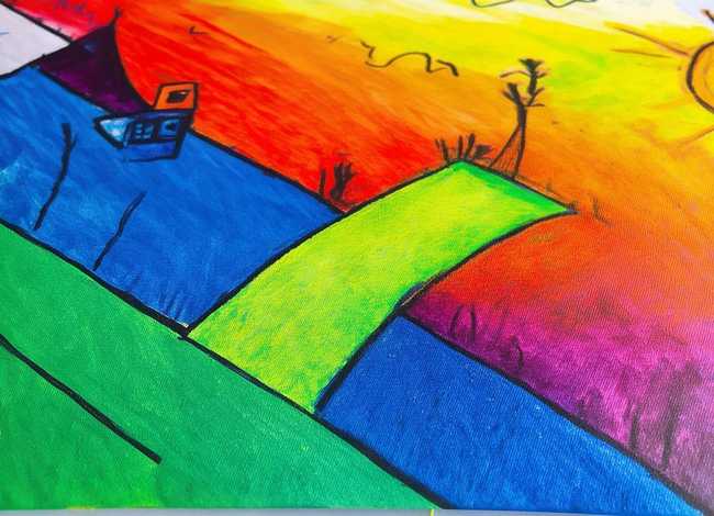 儿童画画临摹图片 儿童画画临摹图片简单