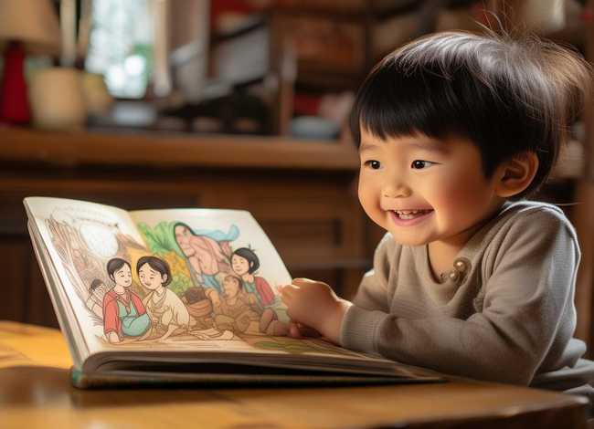 儿童中华美德故事之继母，中华美德幼儿故事