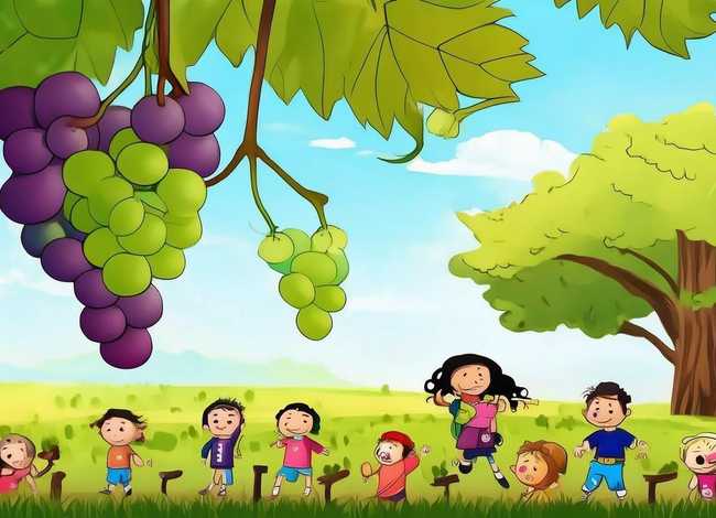 葡萄的幼儿故事，关于葡萄的幼儿故事
