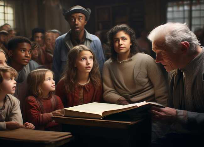 尊师故事；10个简短名人尊师故事