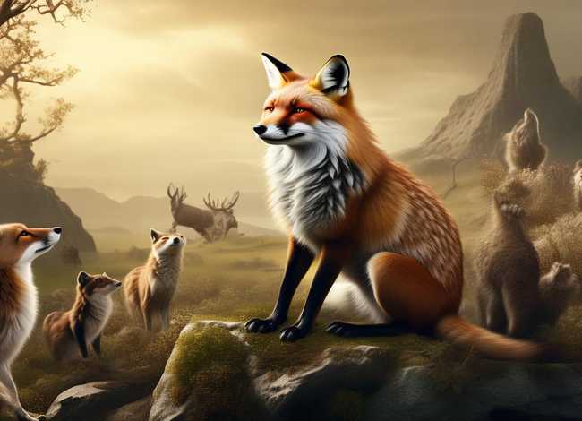 古代寓言的画（古代寓言的画面制作）