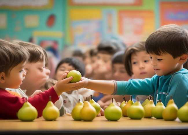 孔融让梨的故事3-6岁儿童 - 孔融让梨的故事简版