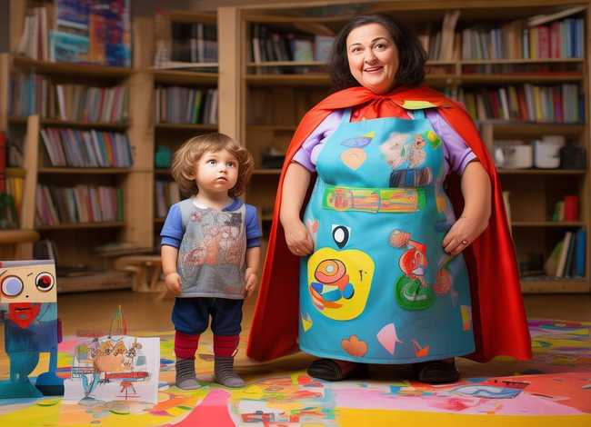 儿童绘本故事我的超级妈妈，超级妈妈绘本故事图片