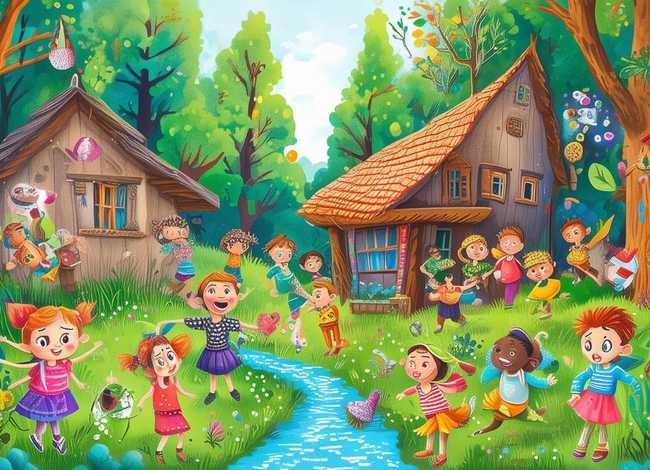 绘本故事儿童画大班 - 故事绘本大班图画