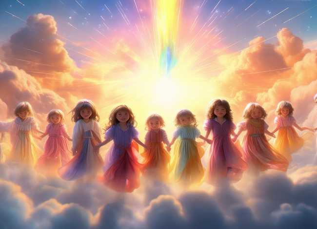 去天堂的儿童故事；天堂的传说故事