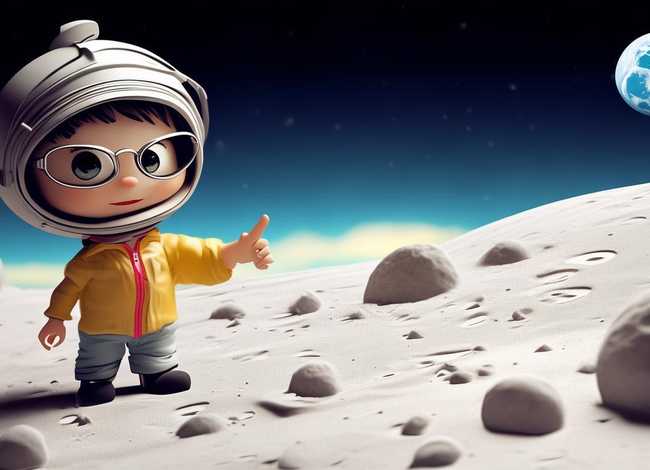 月球儿童讲解 月球视频幼儿讲解视频