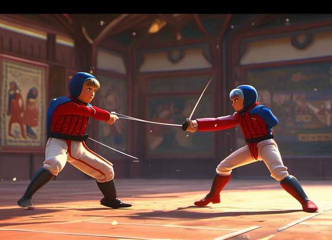 关于击剑的动画片（关于击剑的动画片有哪些）