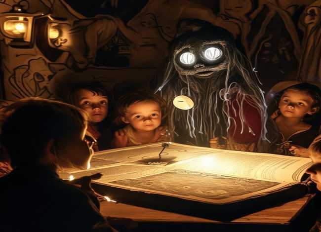 儿童鬼传说故事直播；小儿鬼故事