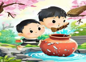 司马光砸缸的故事儿童故事绘本、司马光砸缸的故事绘本制作