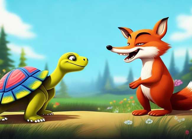 乌龟斗狐狸儿童故事、乌龟斗狐狸是寓言故事吗