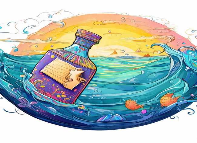 漂流瓶绘本故事（漂流瓶绘本故事图片）