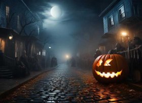 万圣节小故事（万圣节小故事讲解观看视频美国恐怖）