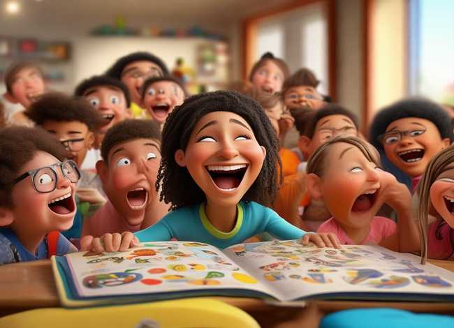 儿童英语幽默故事、经典幽默英语小故事