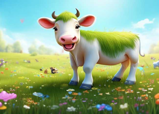 小牛的春天绘本故事，小牛的春天绘本故事教案