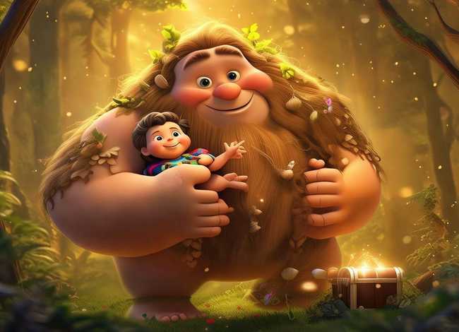 儿童故事巨人的故事；巨人的小故事