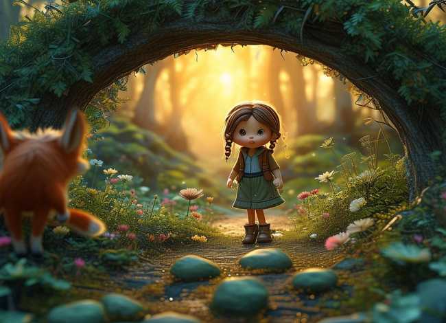 森林里的秘密儿童故事，森林里的秘密绘本故事