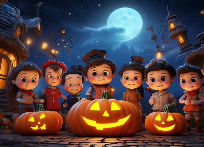 万圣节的儿童故事完整版，万圣节的幼儿故事