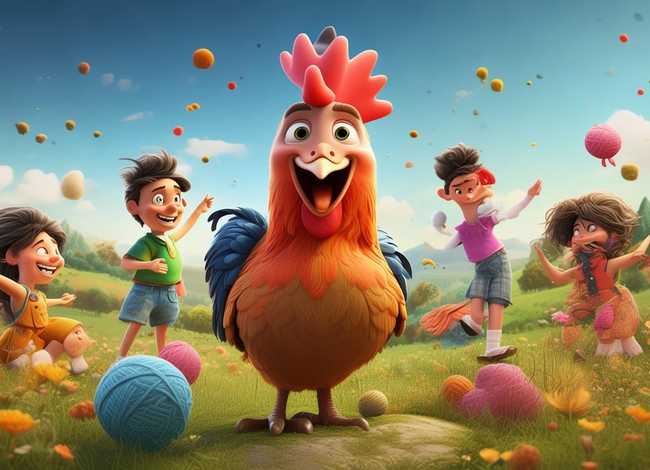 公鸡儿童动画儿歌（公鸡儿童动画儿歌图片）
