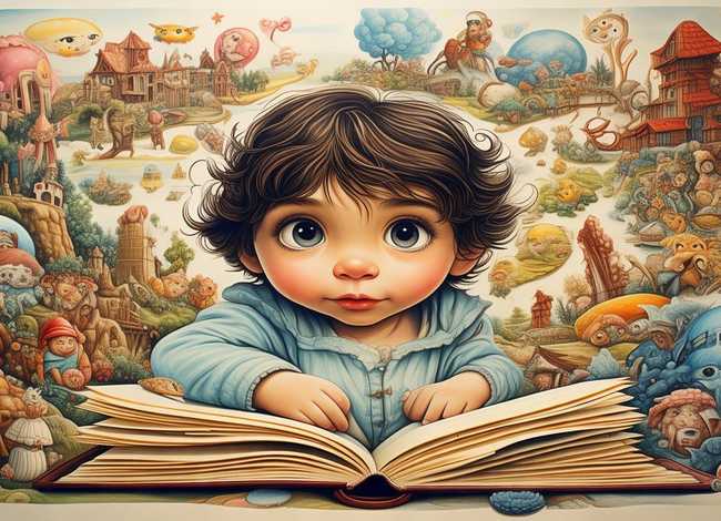 故事画册作品儿童，故事画册制作