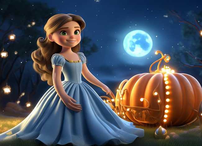 灰姑娘儿童故事 - 少儿故事灰姑娘