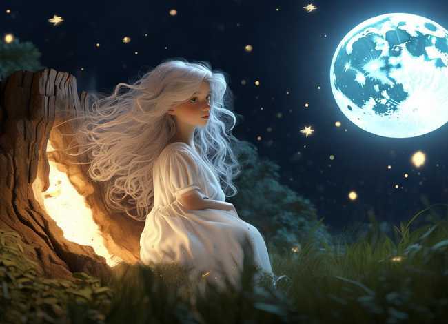 儿童故事大全木桶姑娘、儿童故事大全月亮姑娘