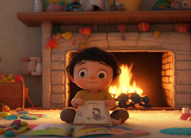 讲故事儿童简单的、讲故事简单版