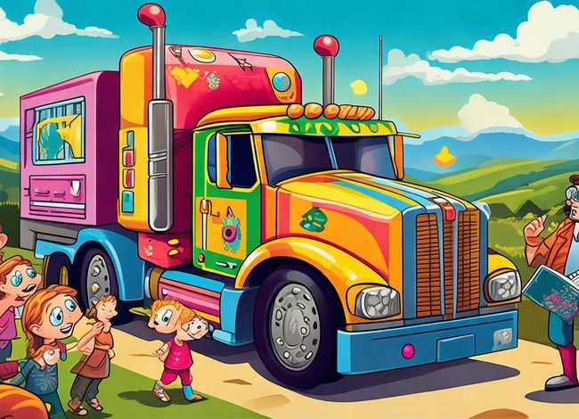 大货车的故事幼儿故事文字 大货车的故事幼儿故事 有声