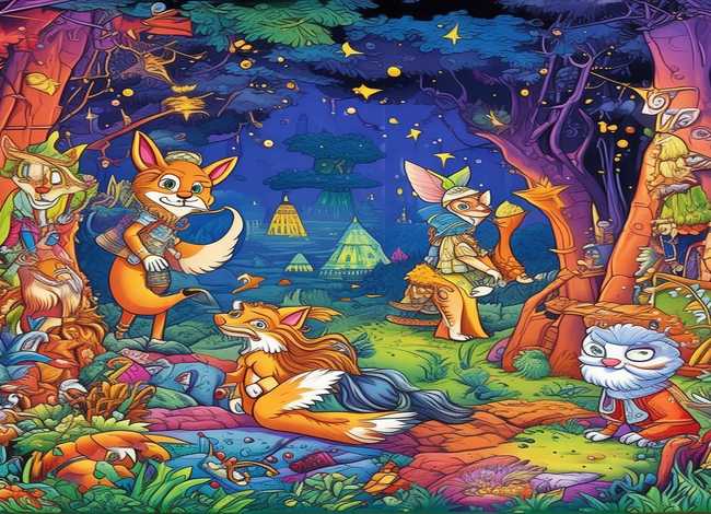 童话故事英语小报、英语童话小报大全