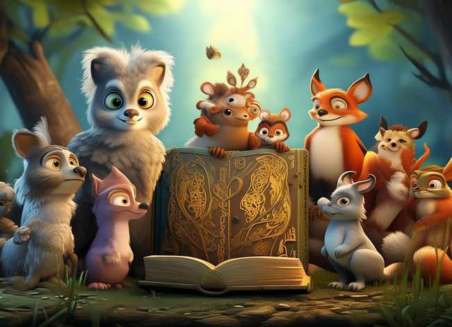 动物寓言故事图片 动物寓言故事图片大全