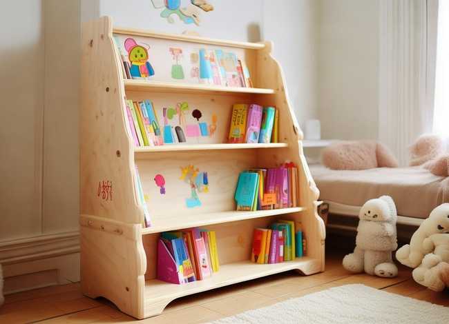 儿童故事书专用书架，儿童故事书架家用落地