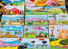 绘本故事简笔画15张 绘本故事简笔画15张纸