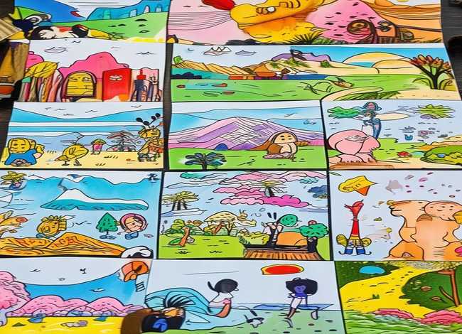 绘本故事简笔画15张 绘本故事简笔画15张纸